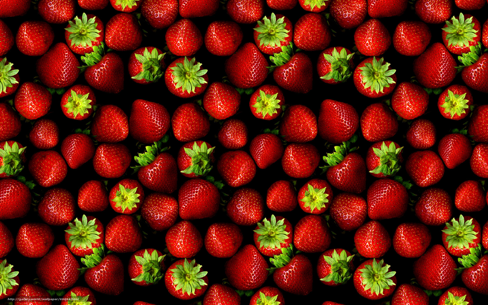strawberries pattern background