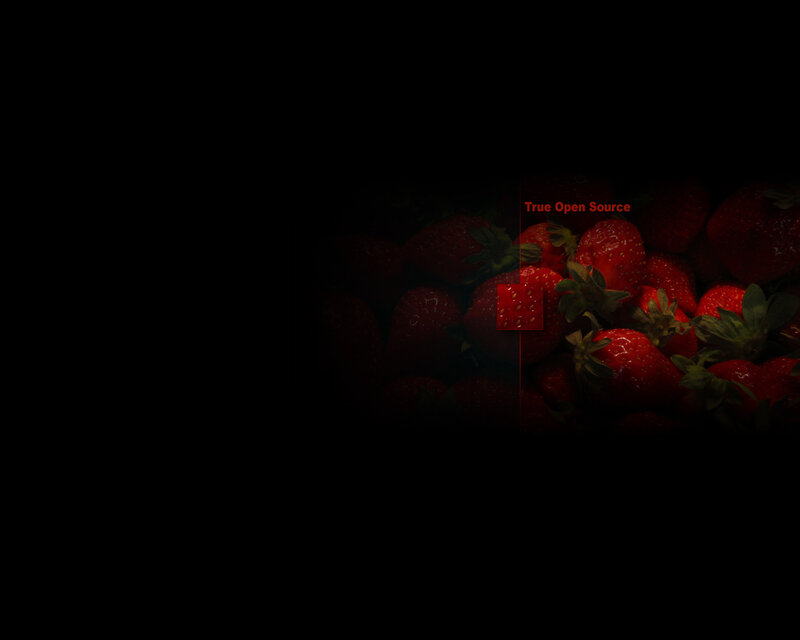 strawberries with text overlay