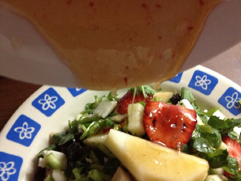 Strawberry and Apple Salad