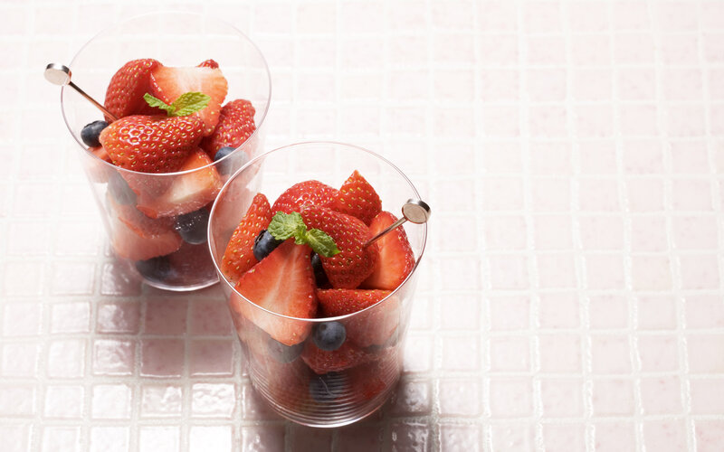 Strawberry and Blueberry Dessert