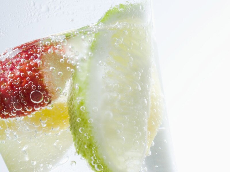 Strawberry and Lime Slice
