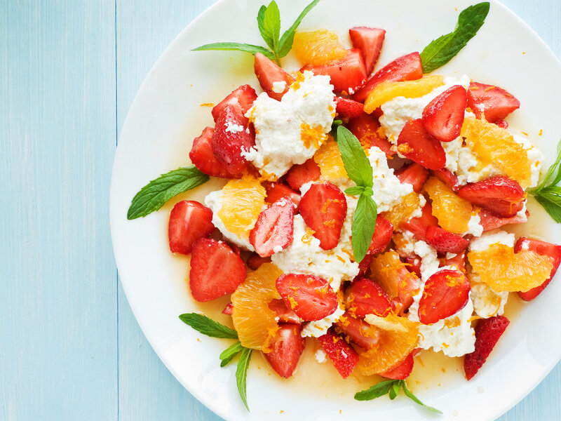 Strawberry and Orange Salad