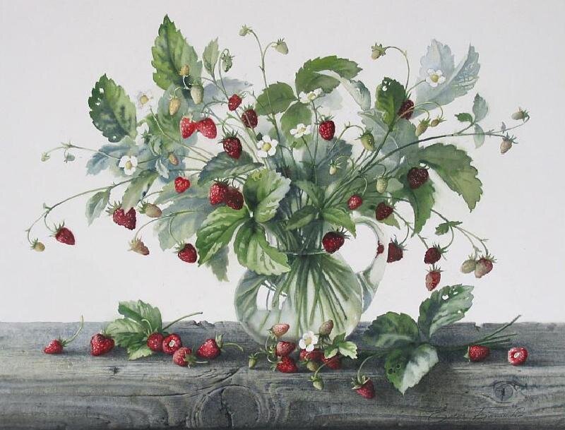 Strawberry Bouquet in Vase