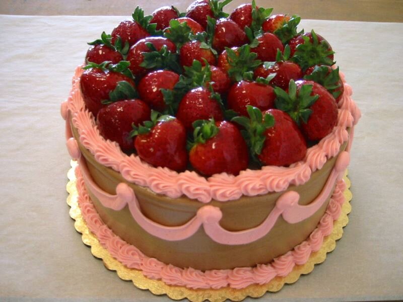 Strawberry Cake — Pink