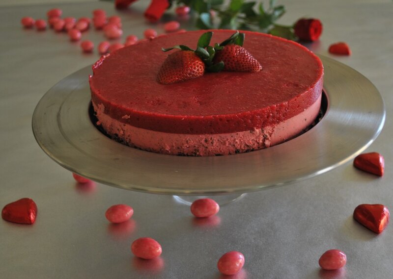 Strawberry Cheesecake — Red
