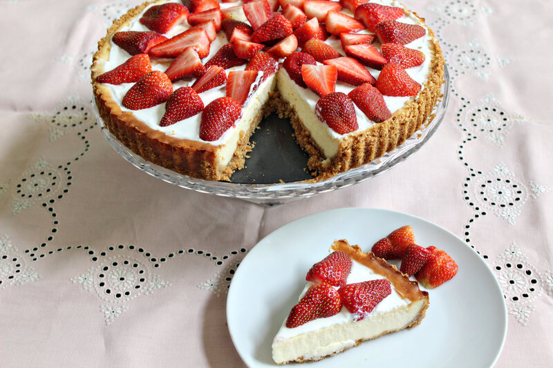 Strawberry Cheesecake Tart