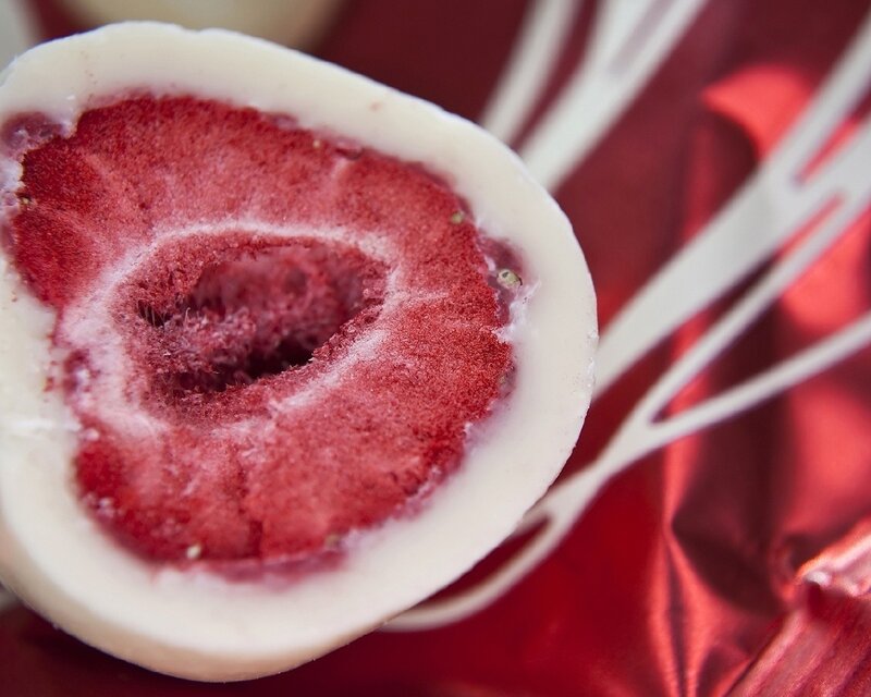 strawberry chocolate dessert