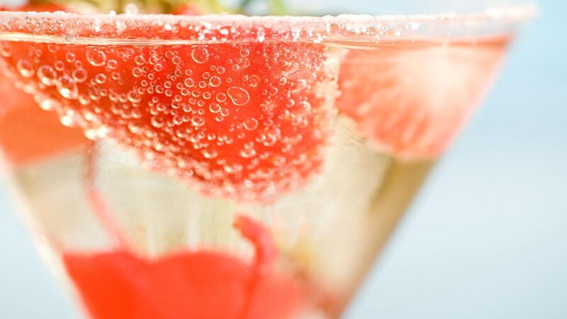 Strawberry Cocktail — Red, Refreshing, Afternoon