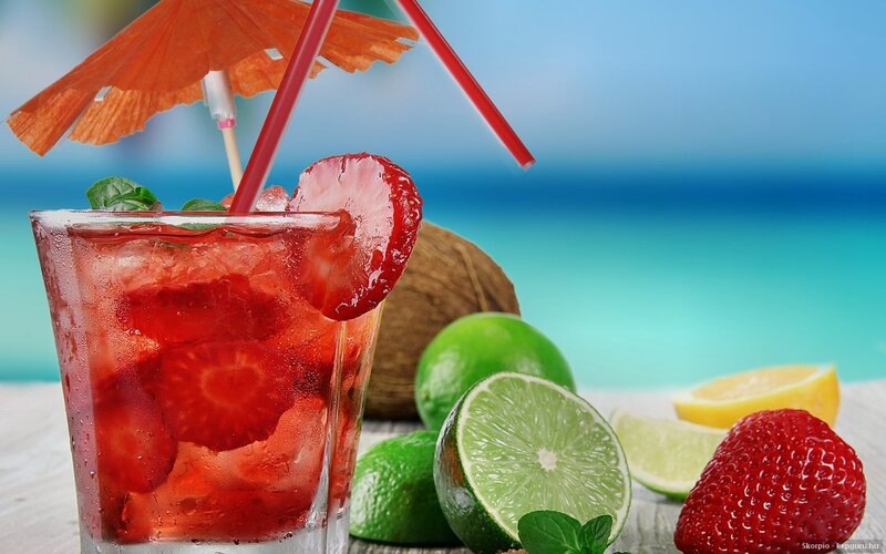 Strawberry Cocktail — Red, Refreshing, Summer