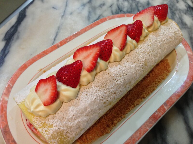 Strawberry Cream Roll