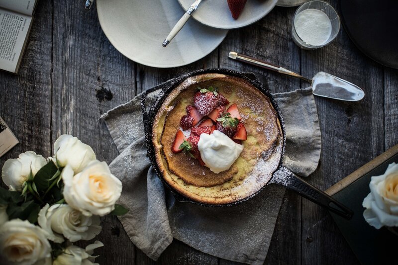 Strawberry Dutch Baby