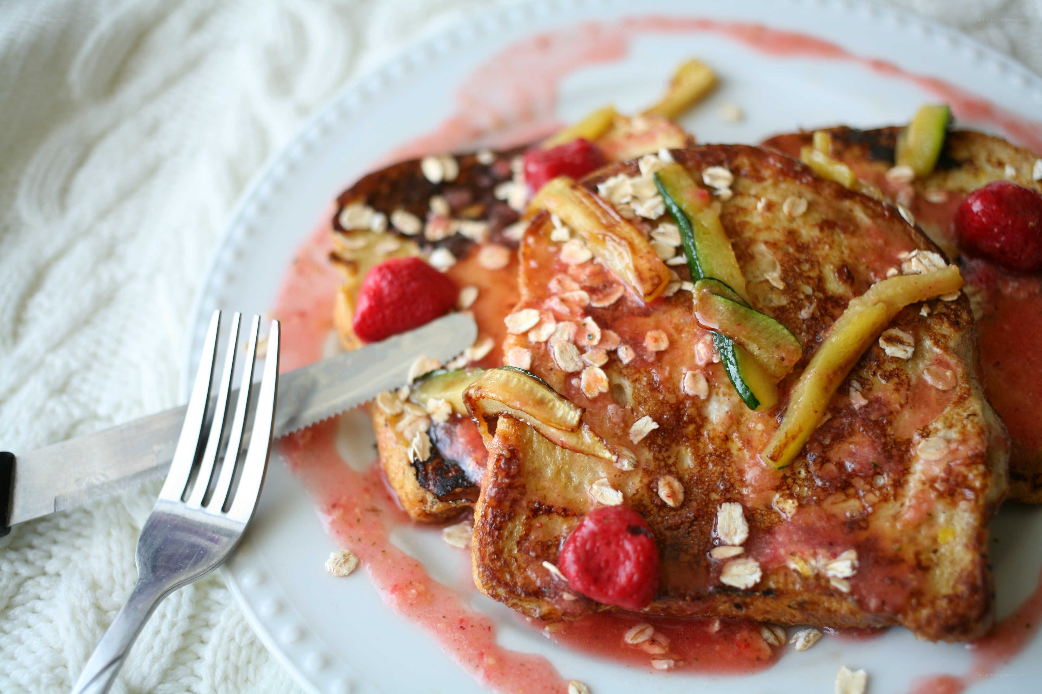 strawberry french toast