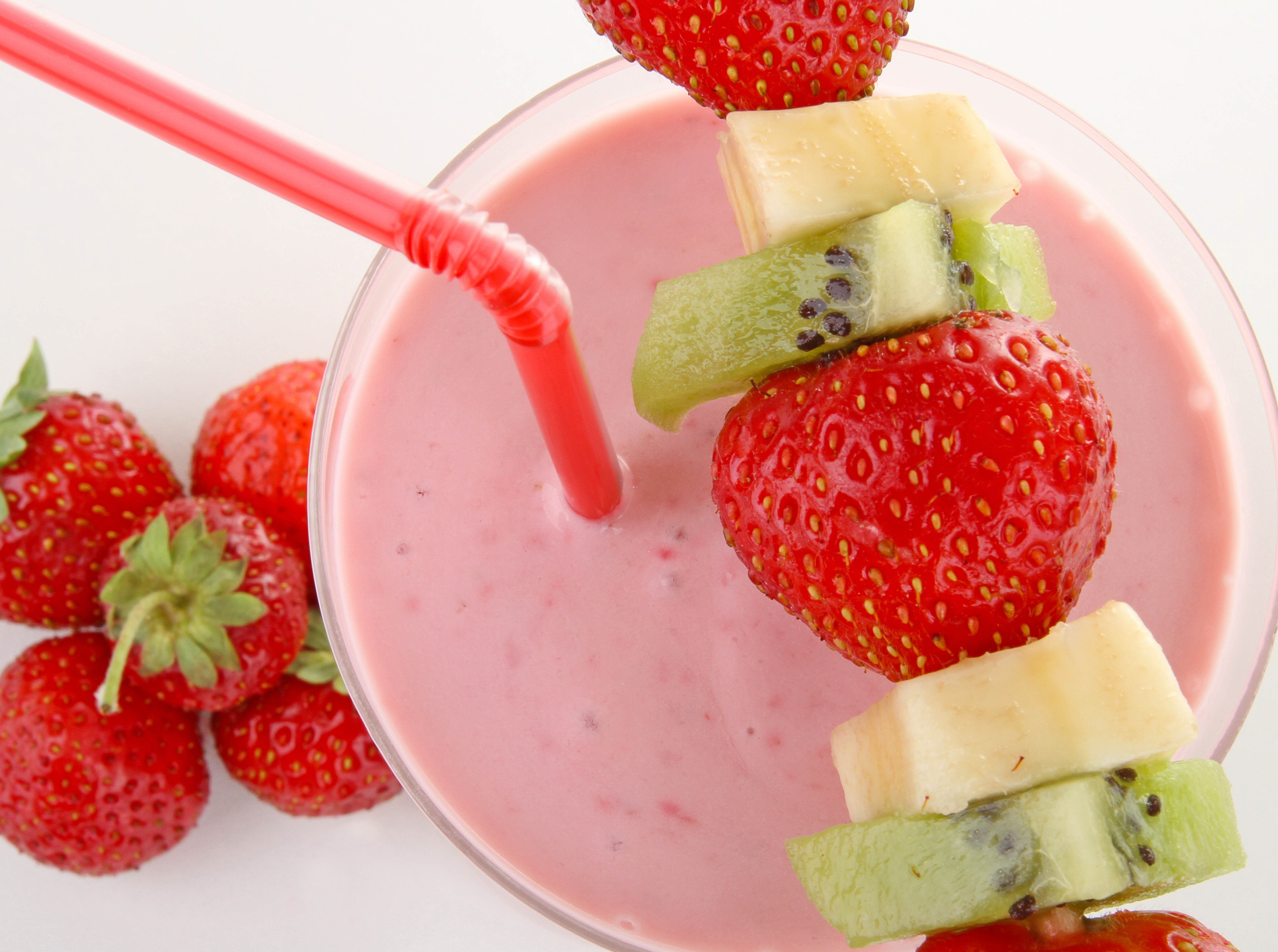 strawberry fruit smoothie