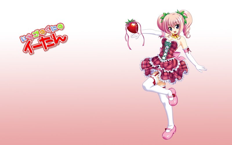 strawberry girl character