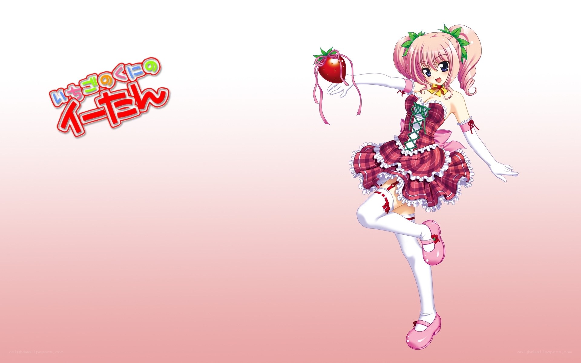 strawberry girl character