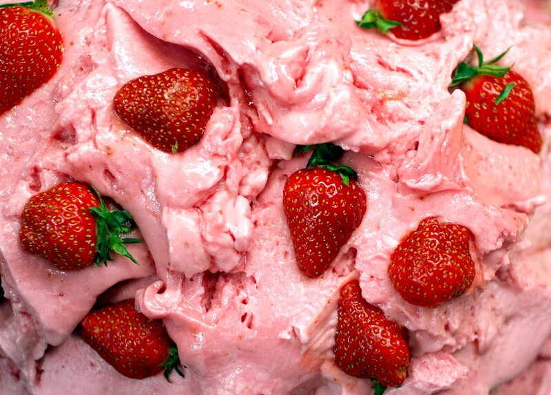 Strawberry Ice Cream — Pink