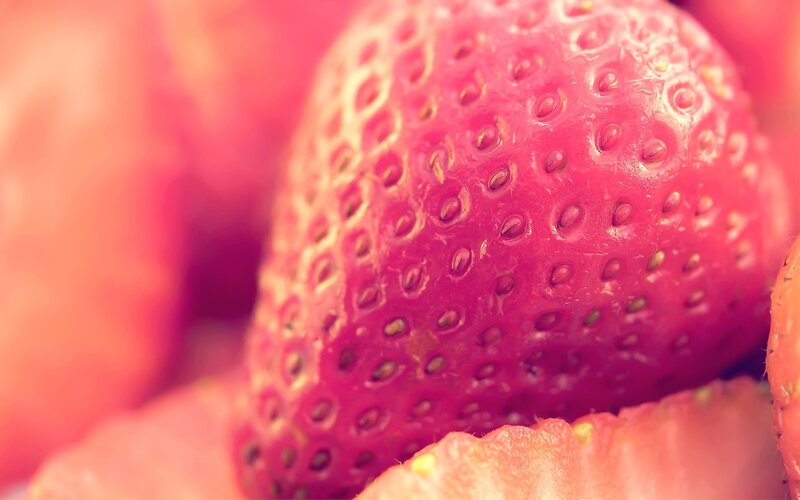 Strawberry in Close-up