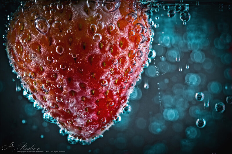 Strawberry in Water