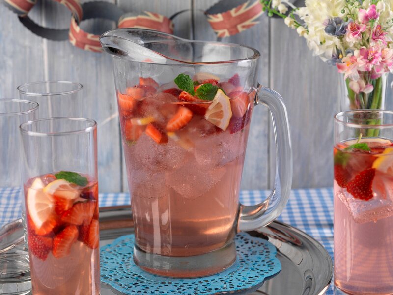 Strawberry Lemonade Pitcher