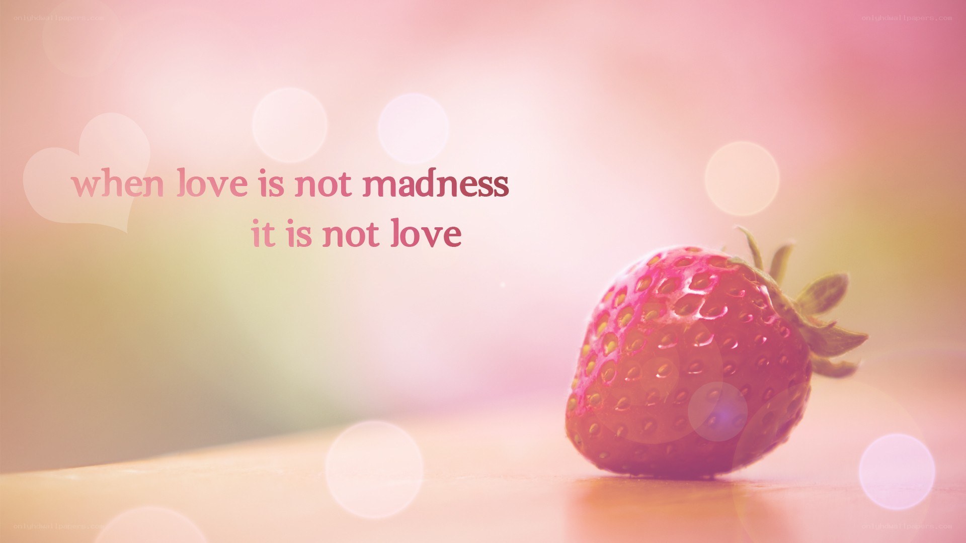 strawberry love quote