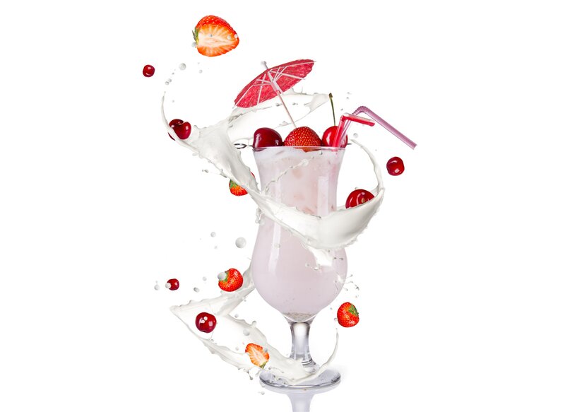 Strawberry Milkshake — White