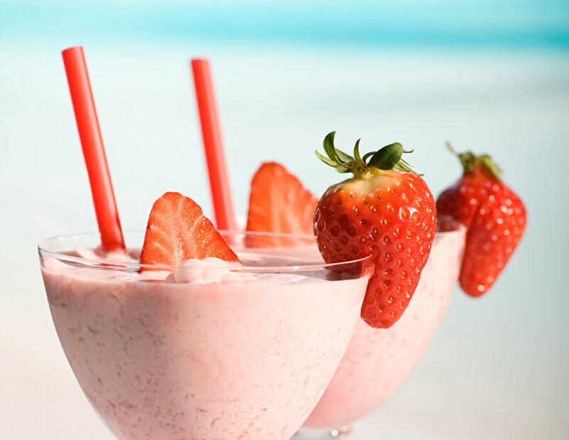 Strawberry Milkshakes