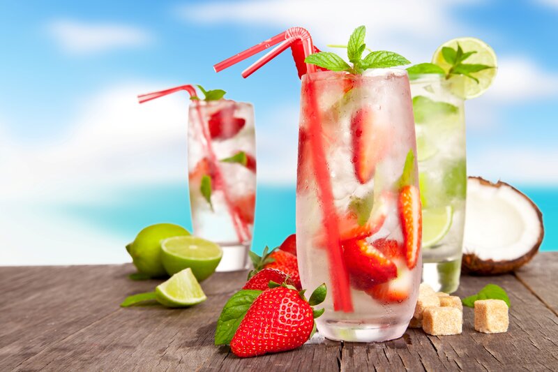 Strawberry Mojitos