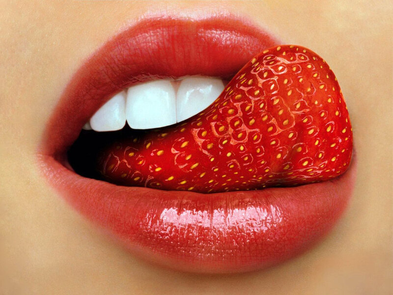 Strawberry on Tongue — Red