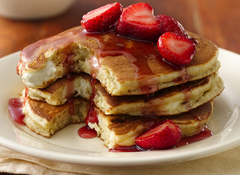 Strawberry Pancakes