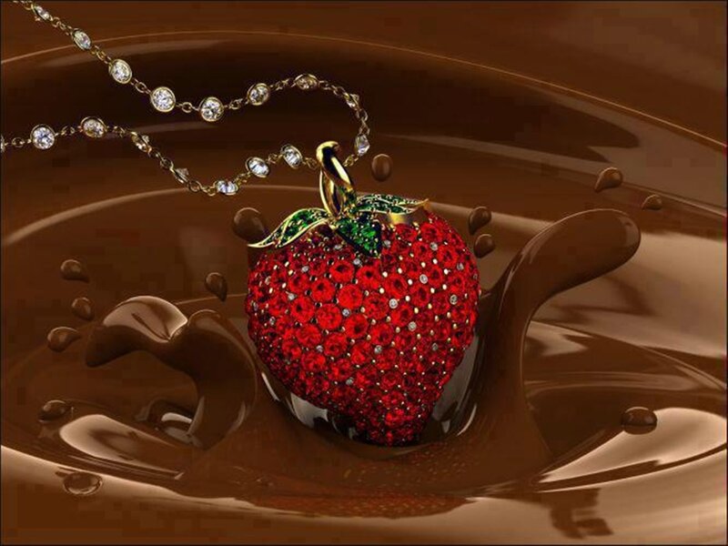 Strawberry Pendant