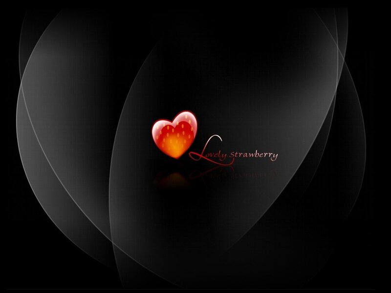 Strawberry-shaped Heart