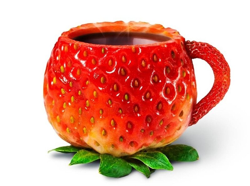 Strawberry-shaped Mug