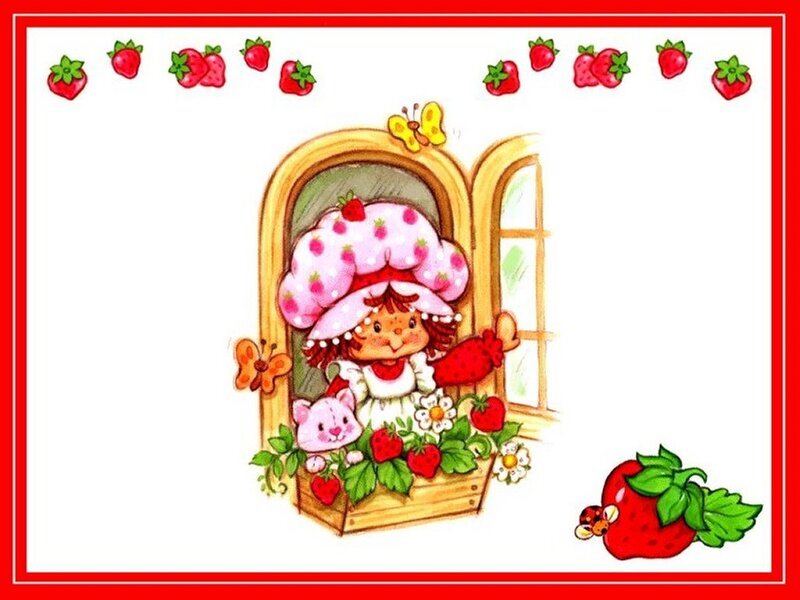 Strawberry Shortcake Character — Red