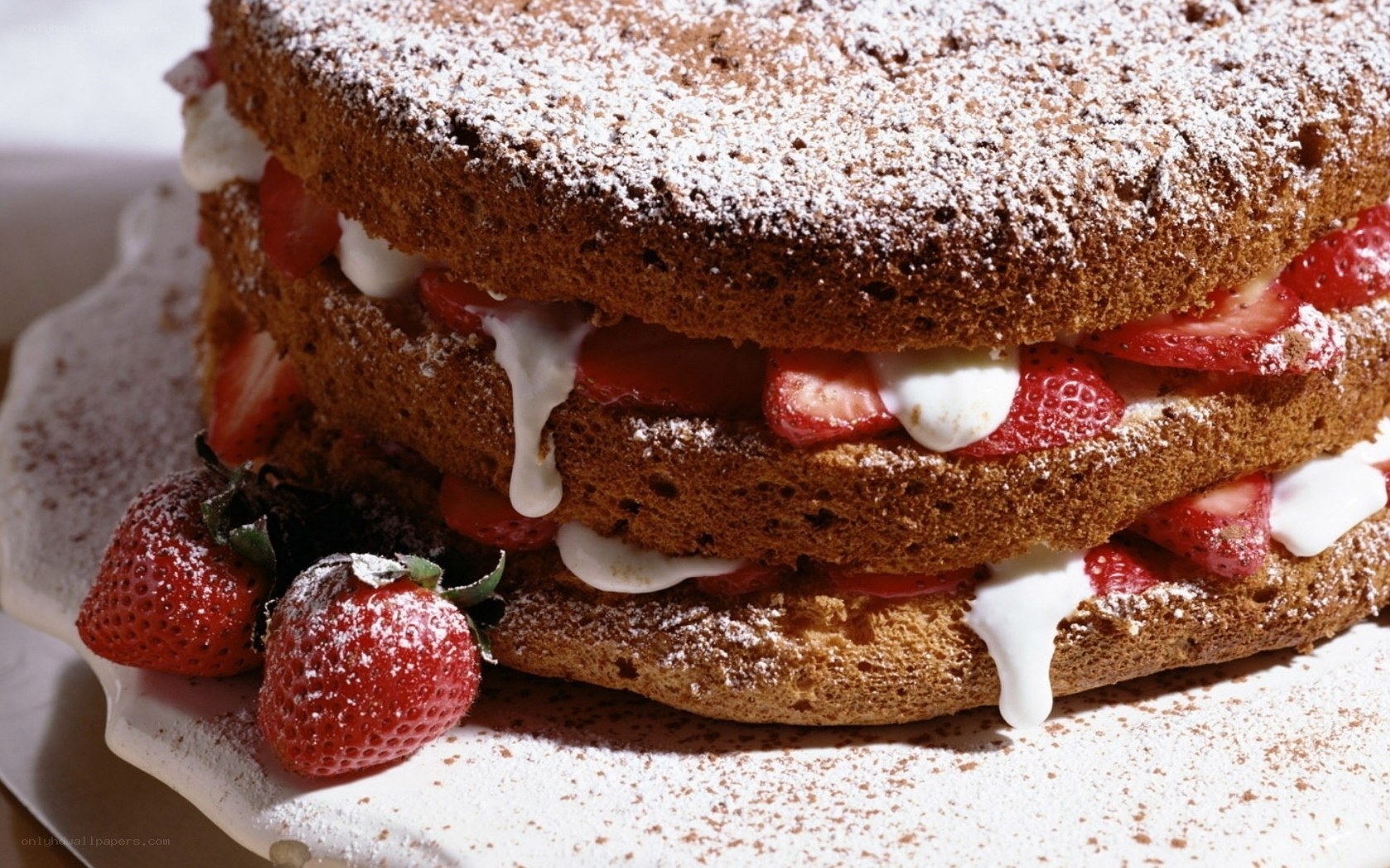 strawberry shortcake dessert