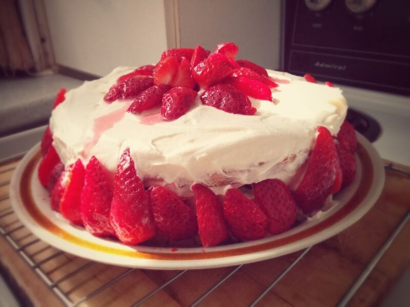 Strawberry Shortcake — Red, Homely