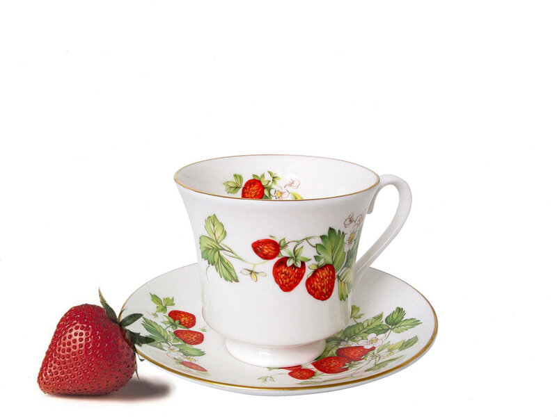 Strawberry Tea Cup