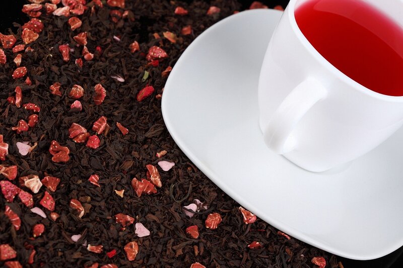 Strawberry Tea Leaves