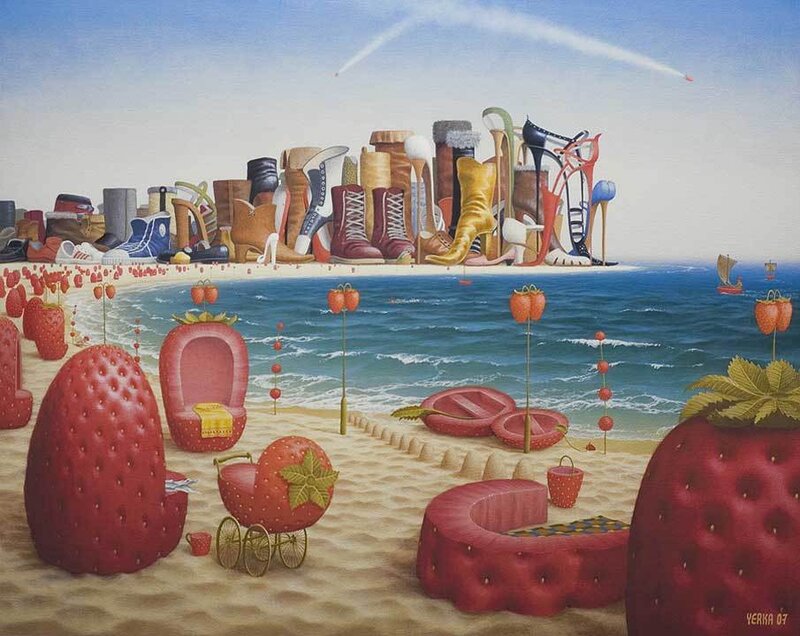 Strawberry-themed Beach