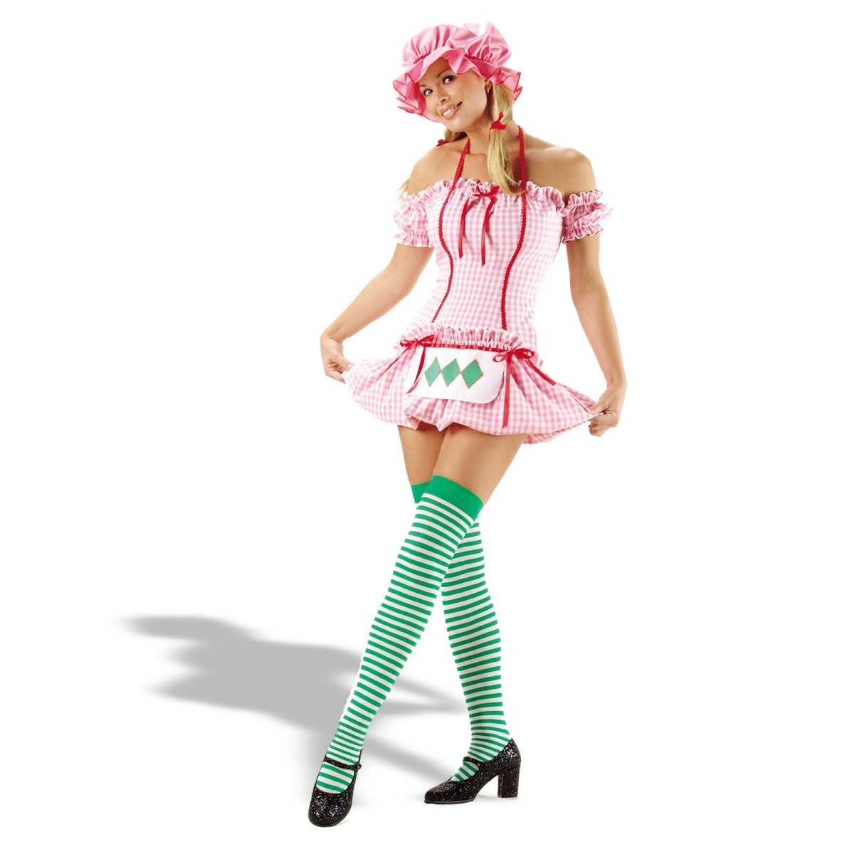 strawberry-themed costume