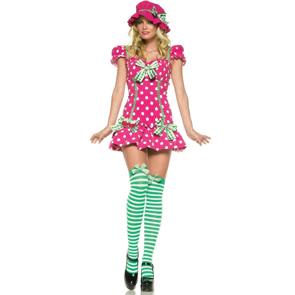 strawberry-themed costume