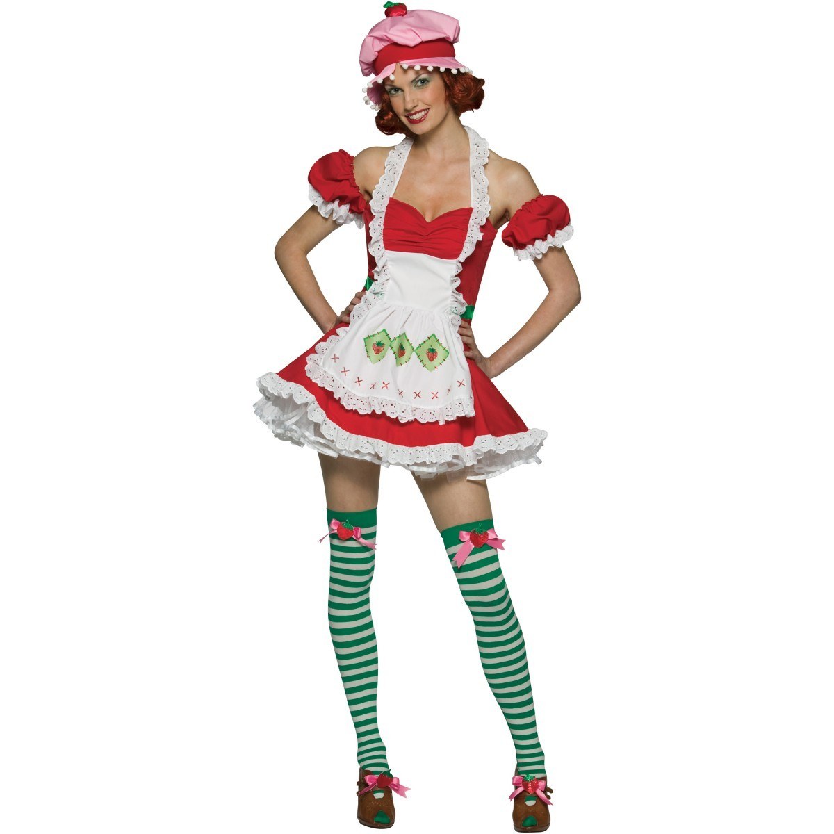 strawberry-themed costume