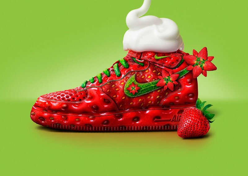 Strawberry-themed Sneaker