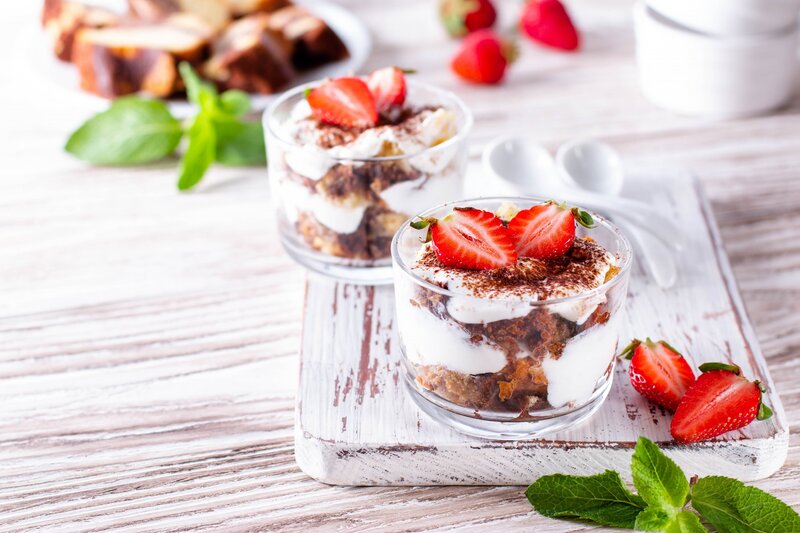 Strawberry Tiramisu Dessert