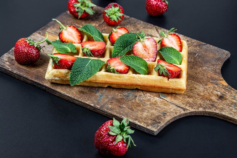 Strawberry Waffle