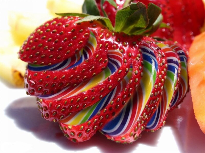 Strawberry with Candy