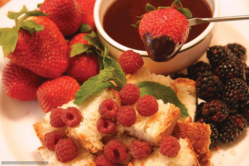 Strawberry with Chocolate — Red