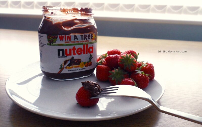Strawberry with Nutella