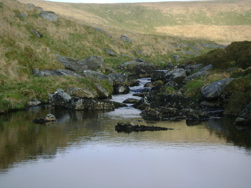 Stream in a rocky valley