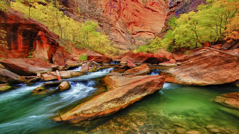 Stream in Red Rock Canyon