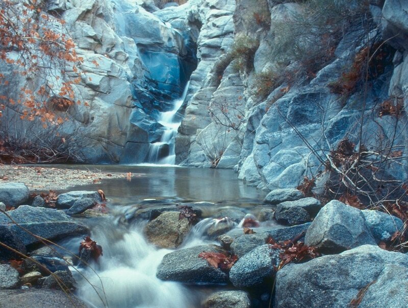 Stream in Rocky Canyon — Gray